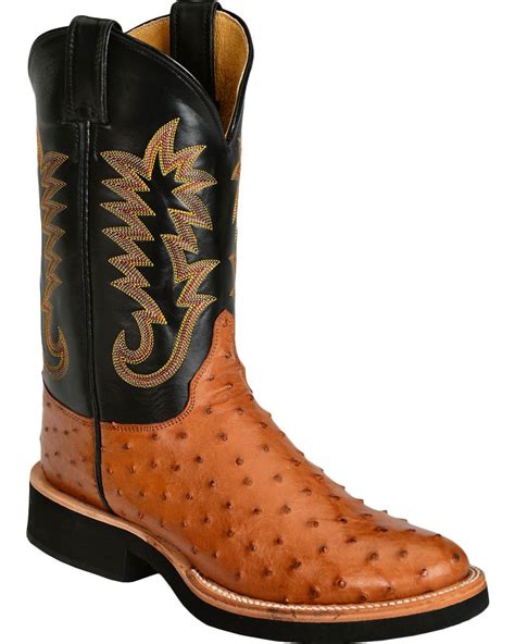 Ostrich Boots Mens .